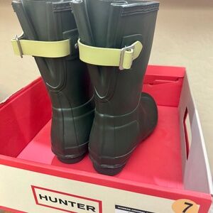 Hunter Original Short Rain Boots -Adjustable Back